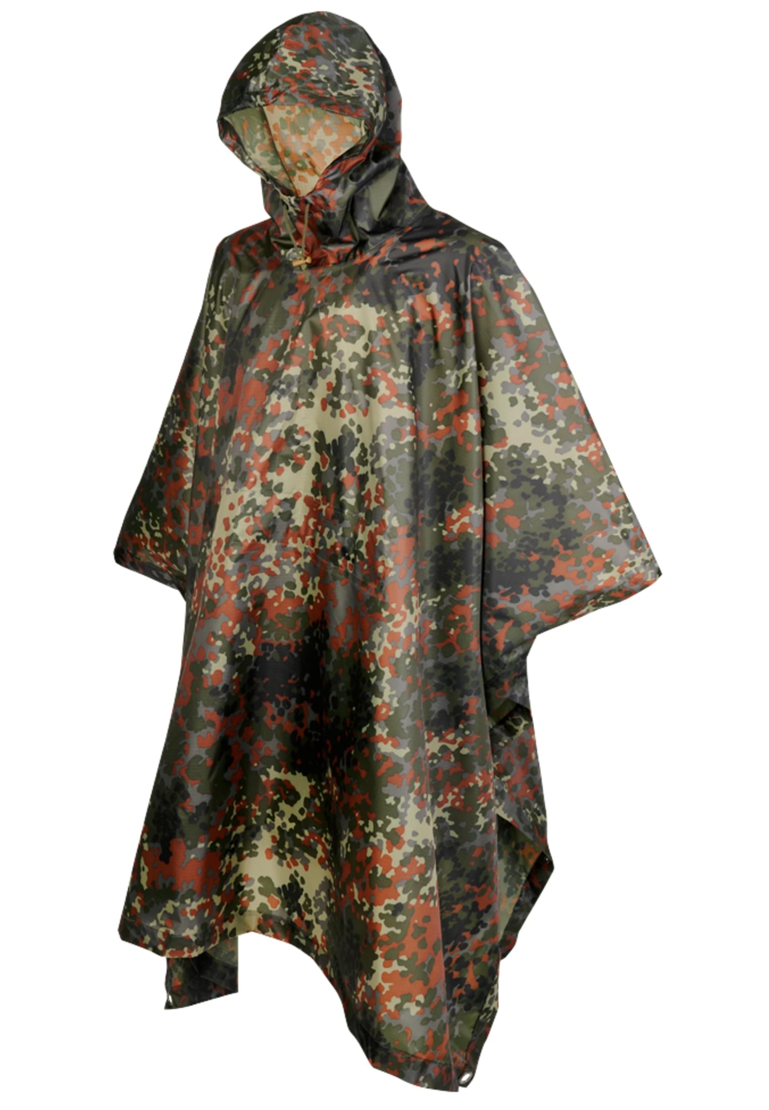 Ripstop Poncho flecktarn one size - variant image 6
