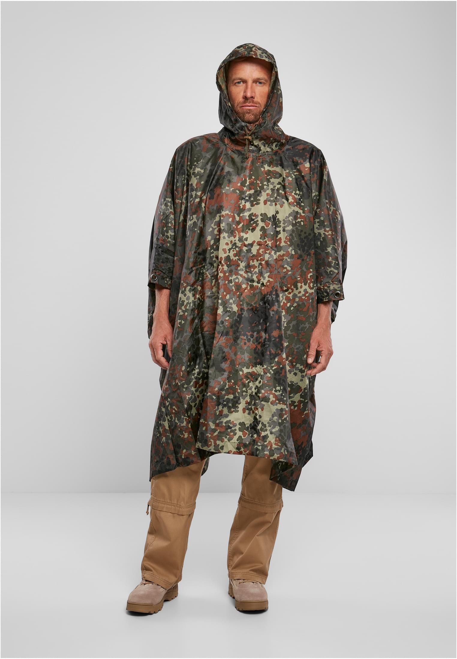 Ripstop Poncho flecktarn one size - alternate variant 7