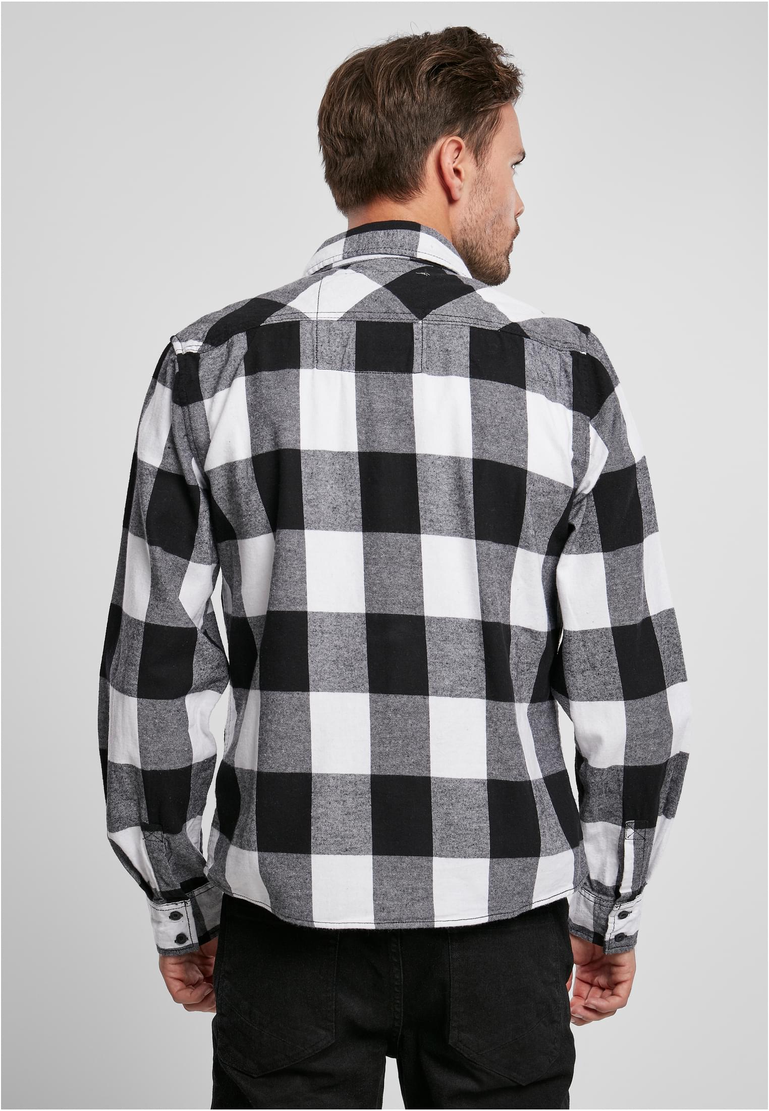 Camisa de manga corta blanca/negra 3XL
 - variant image 2