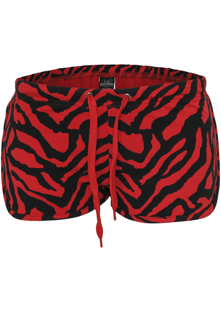 Ladies Zebra Hotpants red/blk L - alternate variant 1