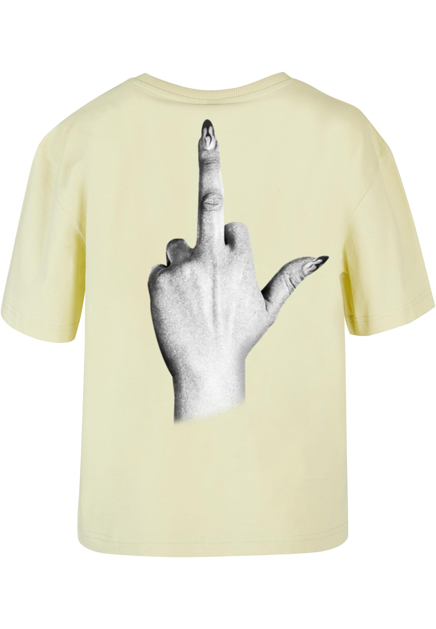 No me importa camiseta amarillo pálido 3XL - variant image 1