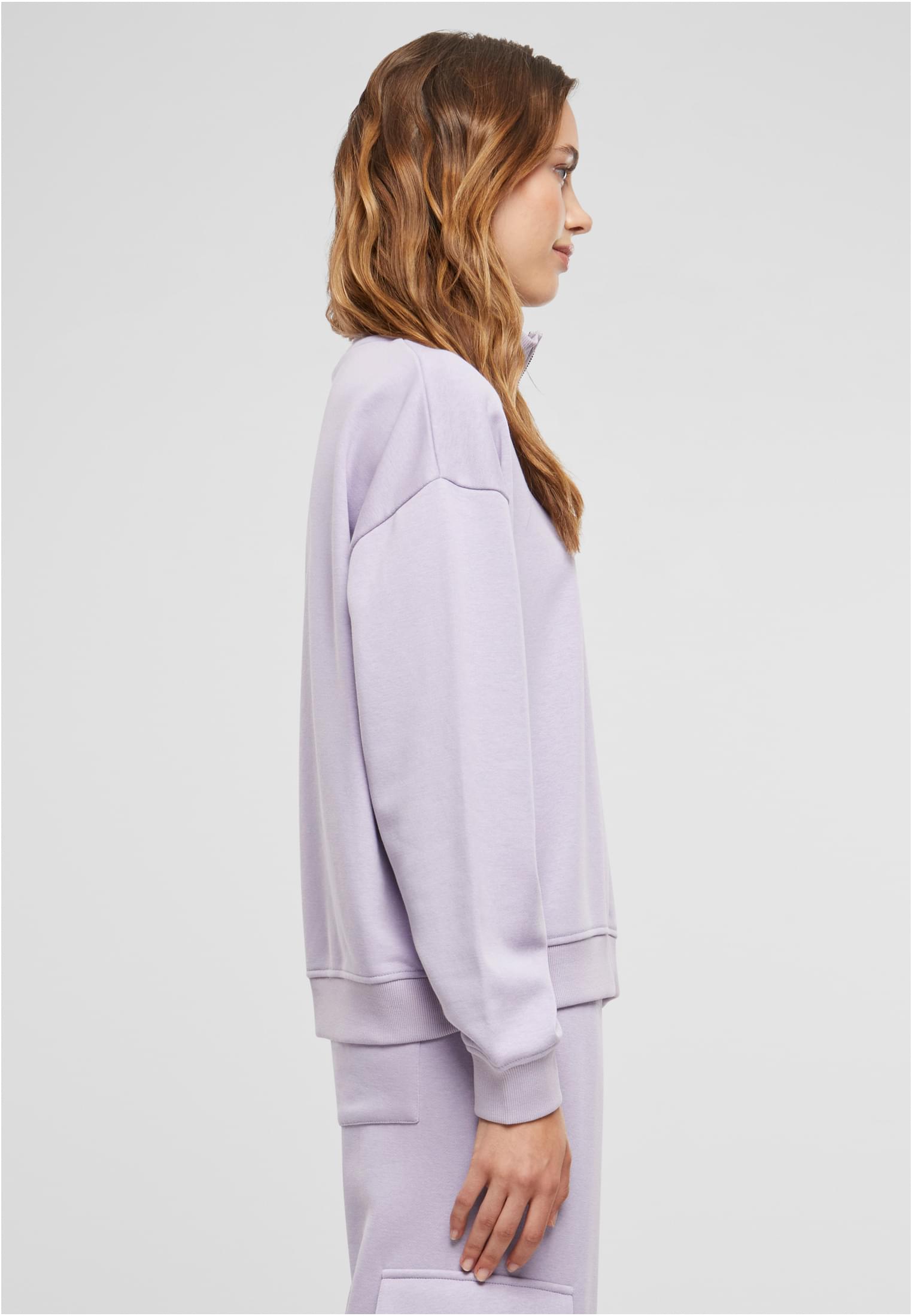 Ladies Light Terry Troyer dustylilac 3XL - variant image 3