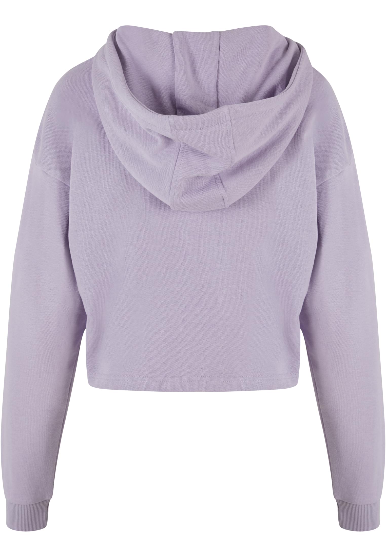 Ladies Oversized Cropped Light Terry Hoodie dustylilac 3XL - variant image 6