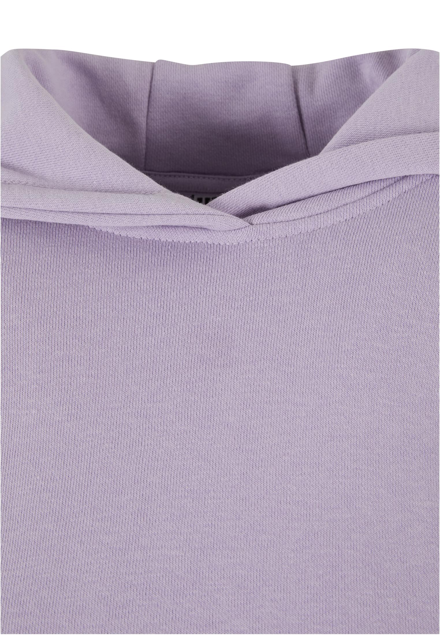 Ladies Oversized Cropped Light Terry Hoodie dustylilac 3XL - variant image 7