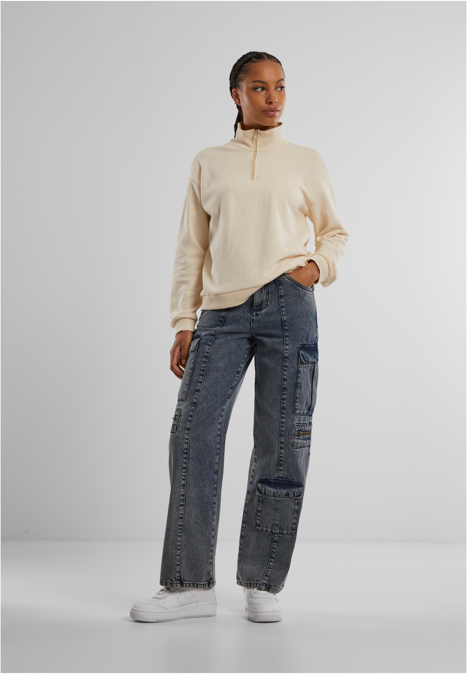 Ladies Light Terry Troyer whitesand 3XL - variant image 2
