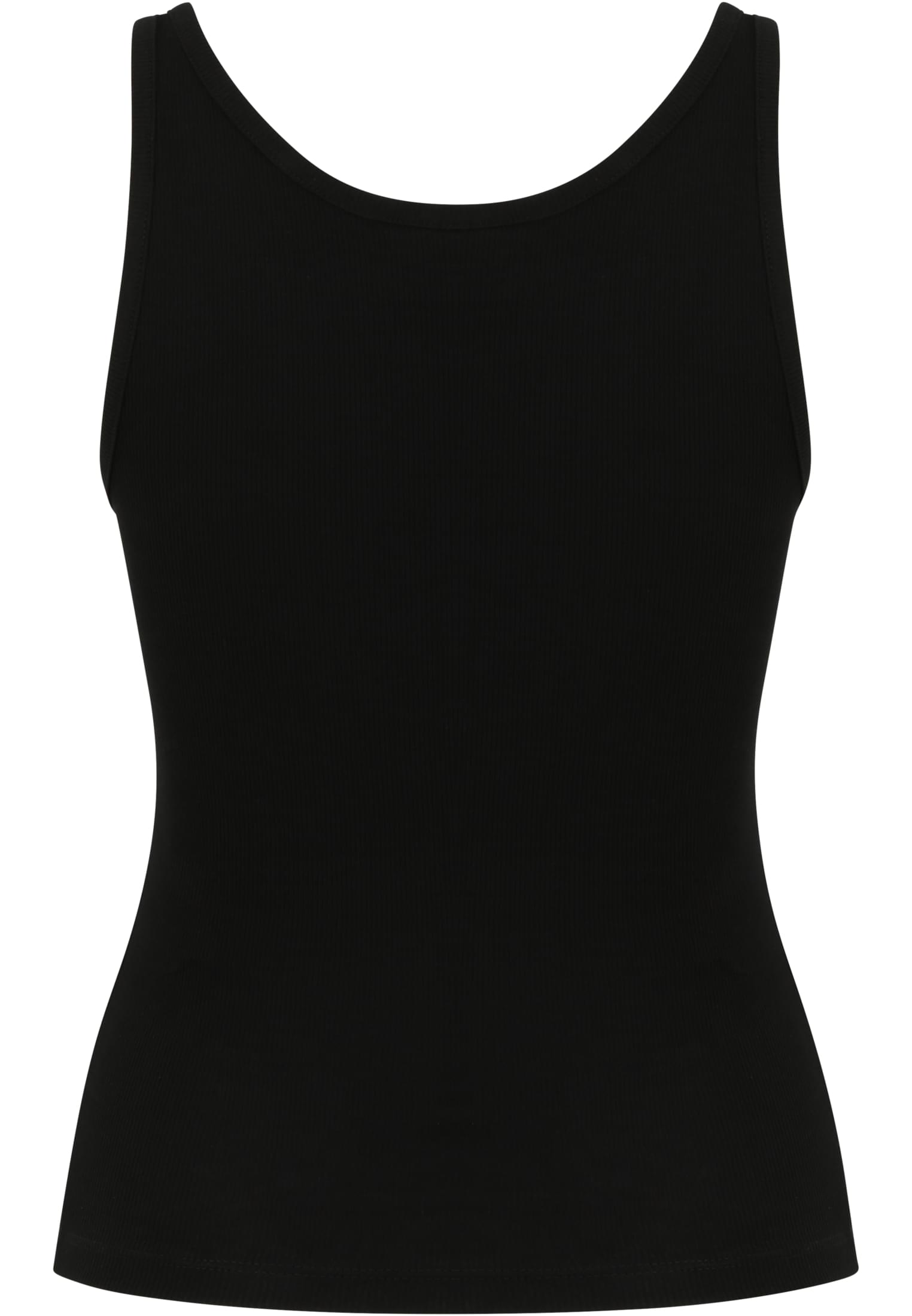 Ladies Organic Basic Rib Top 2-Pack black+black 3XL - variant image 6