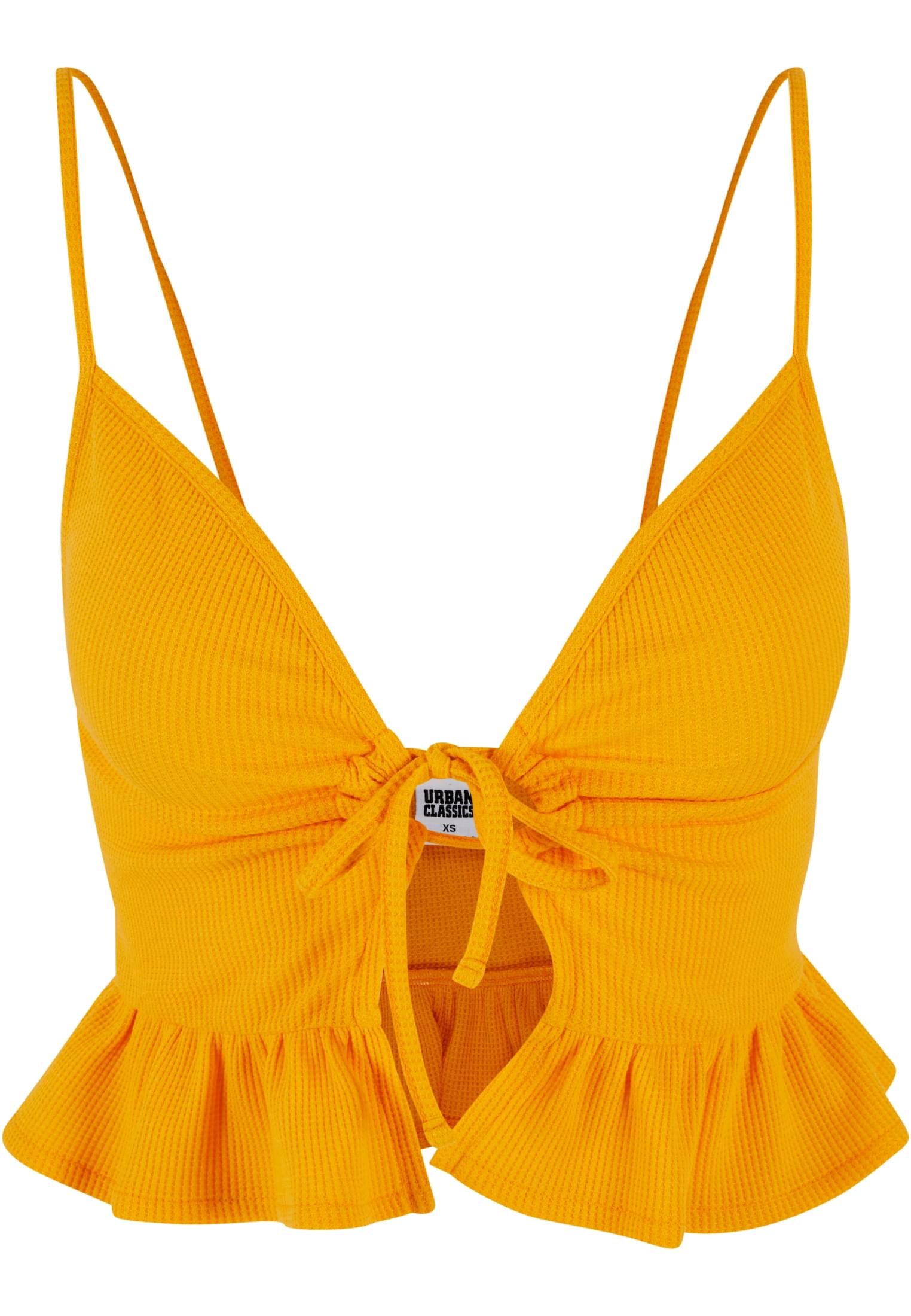 Ladies Waffle Pique Ruffle Top magicmango 3XL - variant image 5