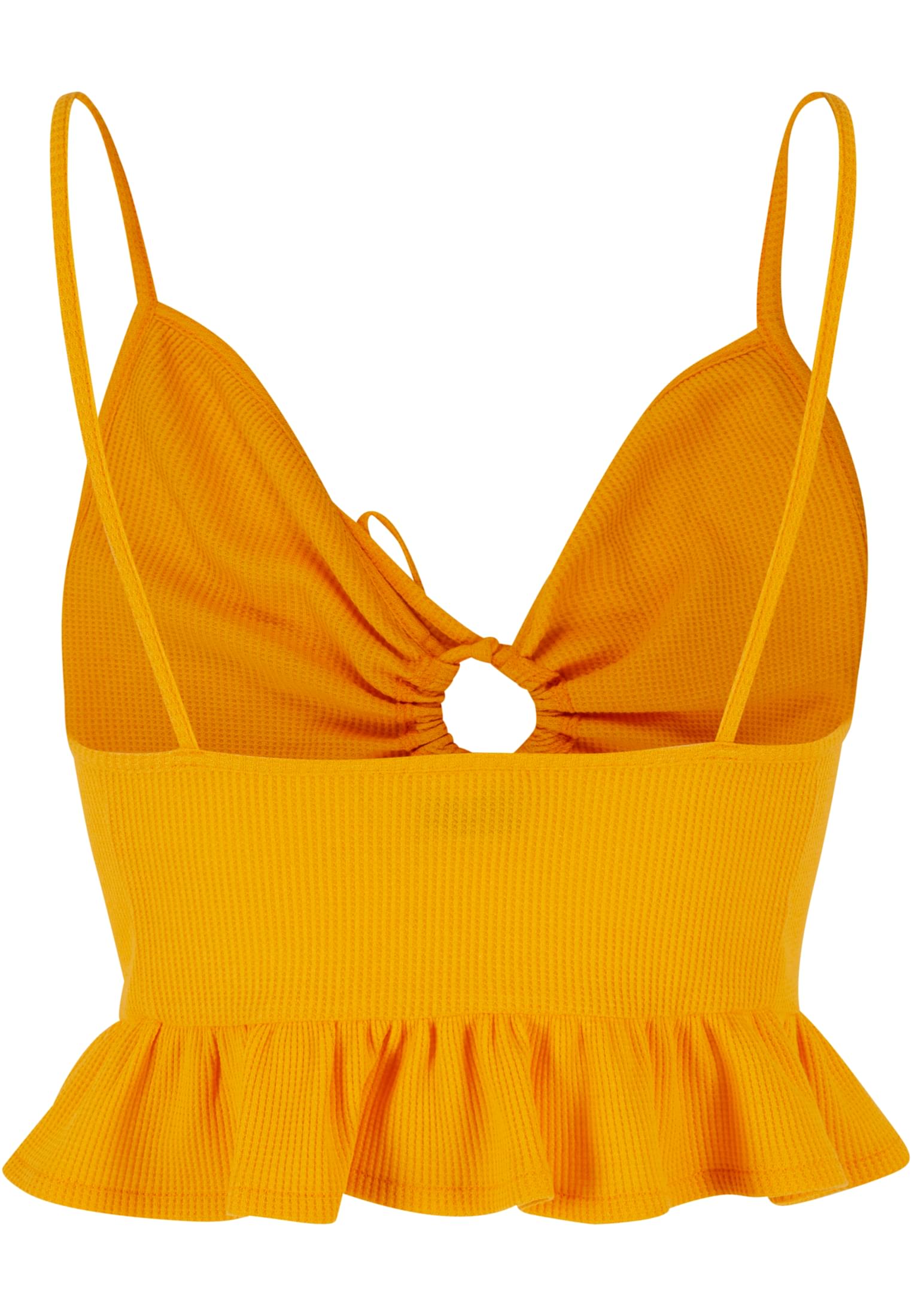 Ladies Waffle Pique Ruffle Top magicmango 3XL - variant image 6