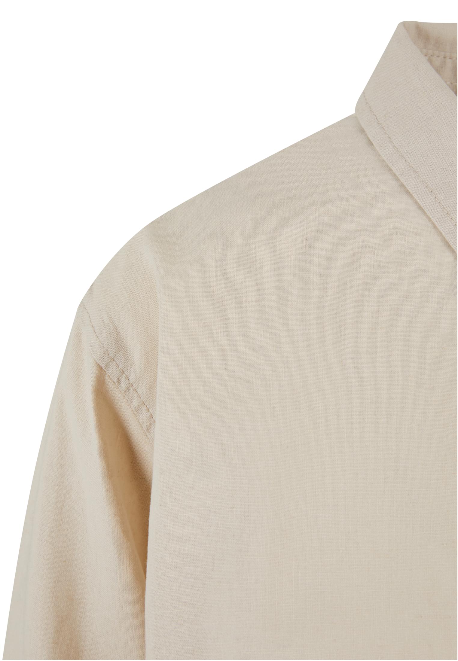 Ladies Linen Mixed Oversized Shirt softseagrass 3XL - variant image 10