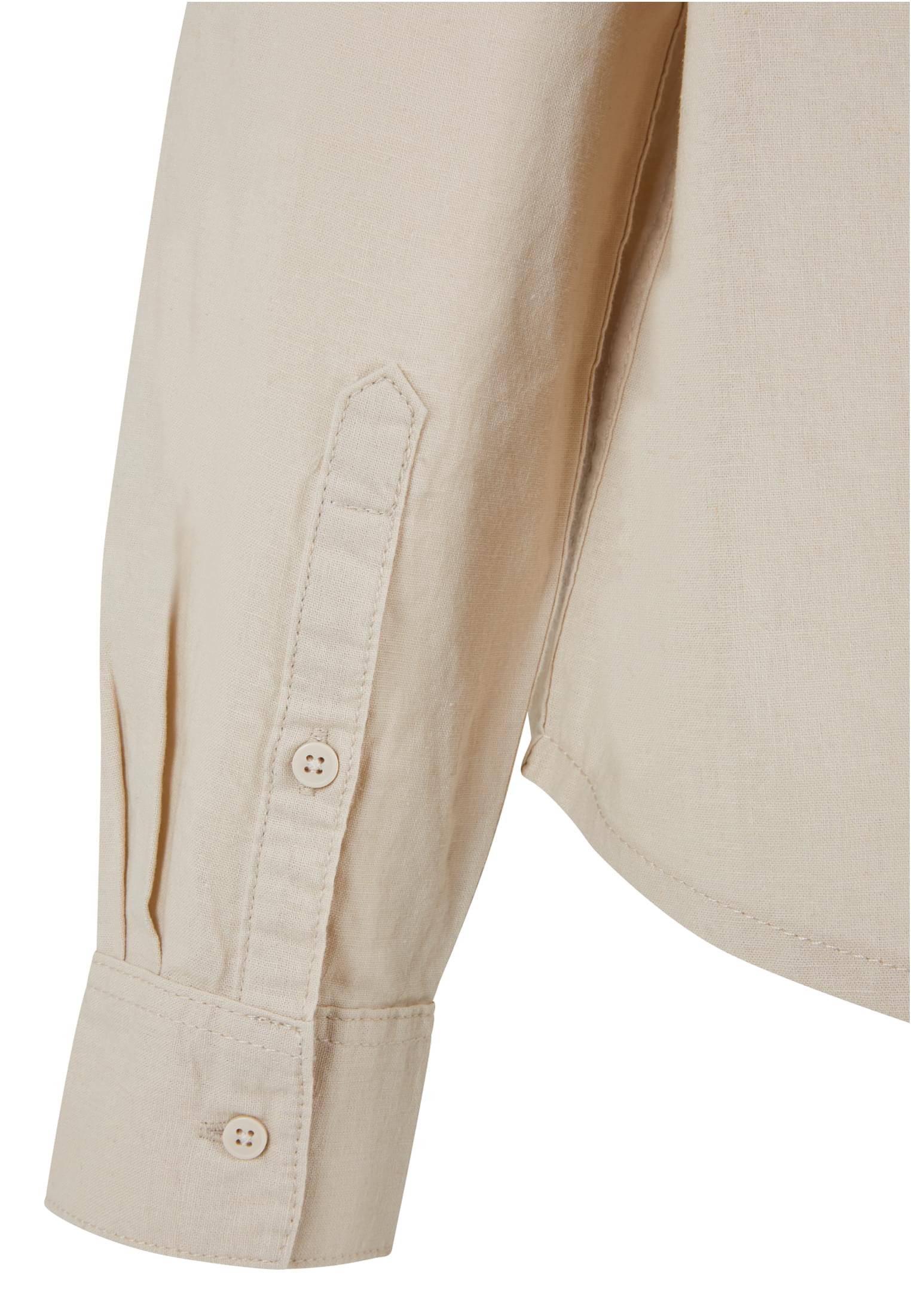 Ladies Linen Mixed Oversized Shirt softseagrass 3XL - variant image 11