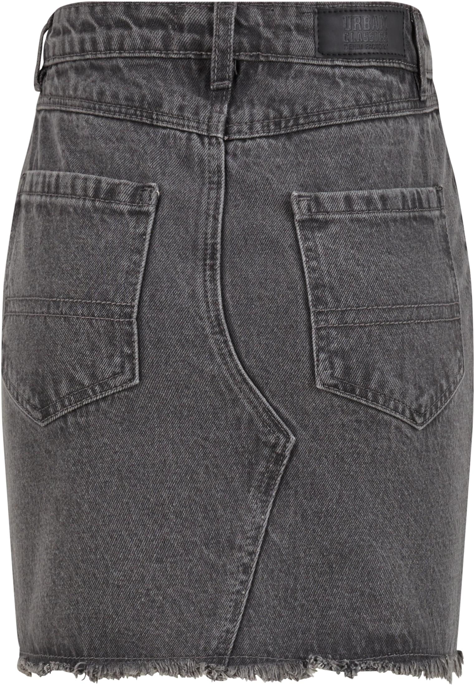 Ladies Heavy Mini Denim Skirt new grey washed 26 - variant image 7