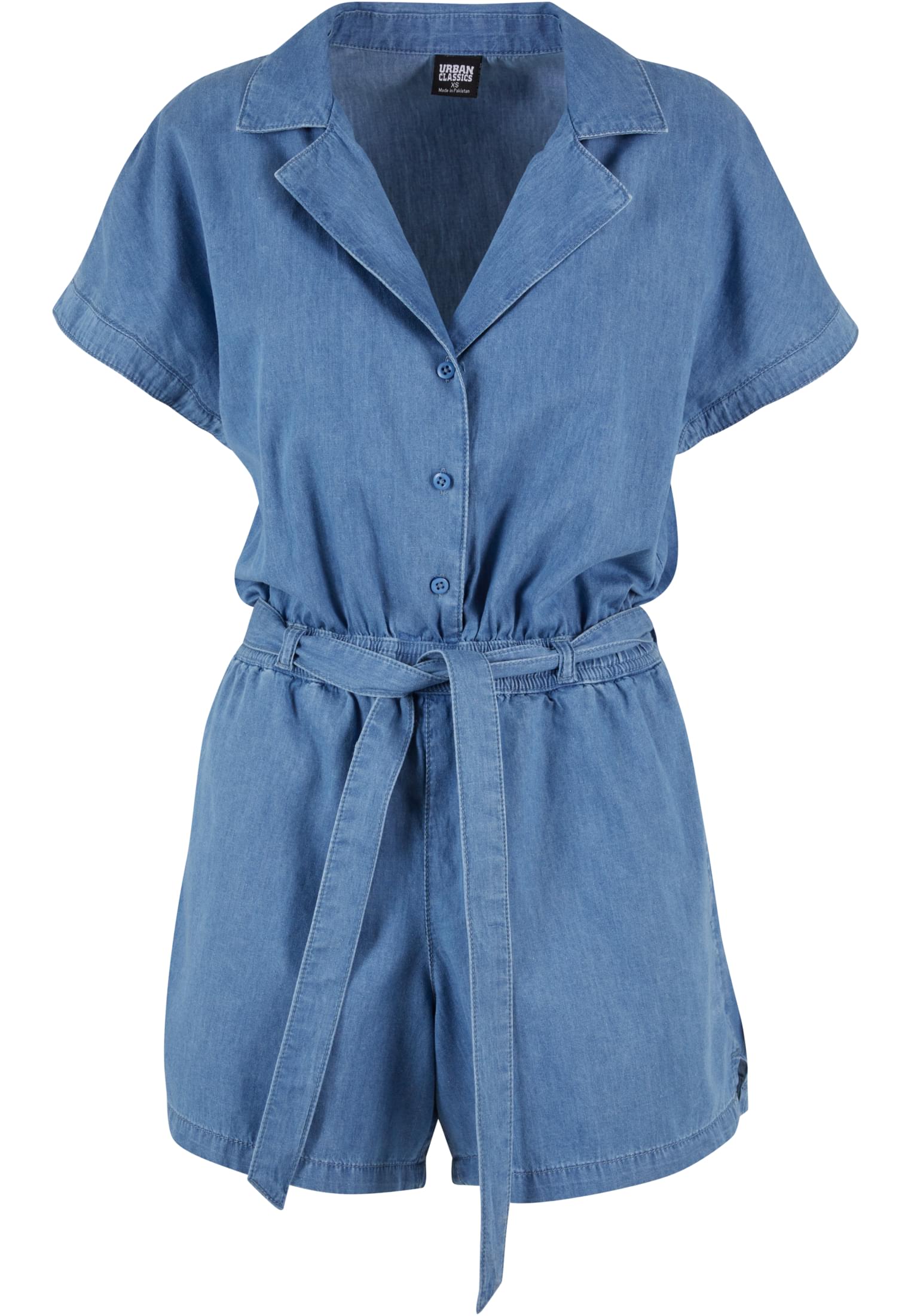 Ladies Light Denim Resort Jumpsuit skyblue washed 3XL - variant image 5