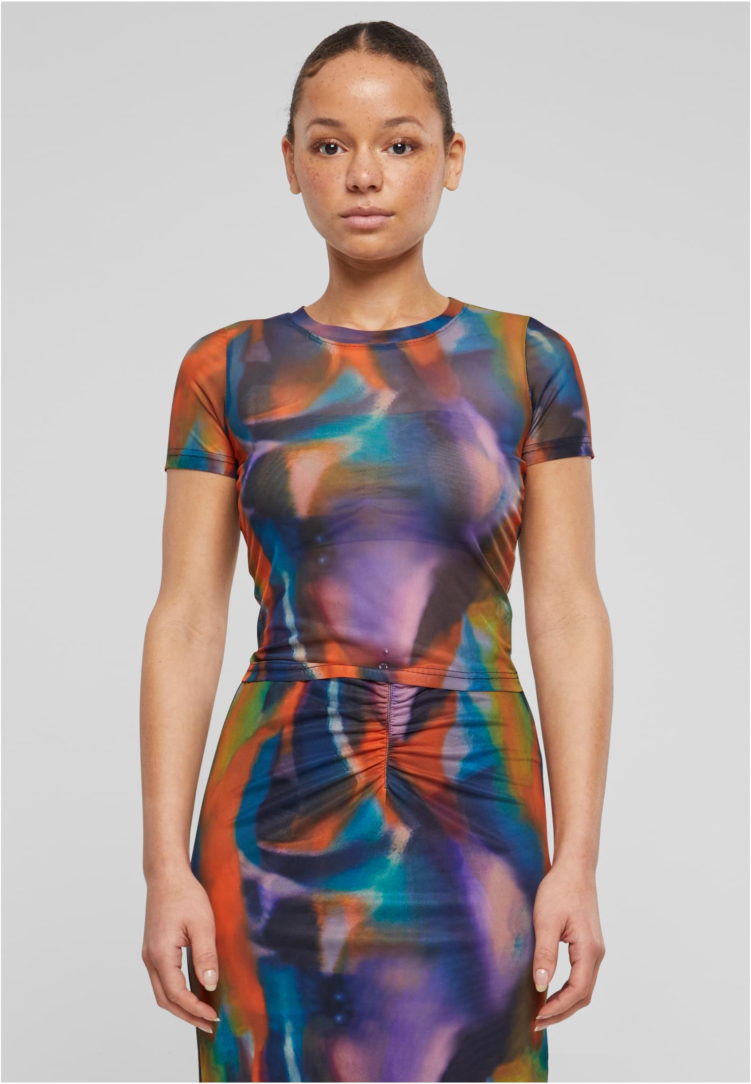 Ladies AOP Mesh Tee multicolorreflection 3XL - alternate variant 1