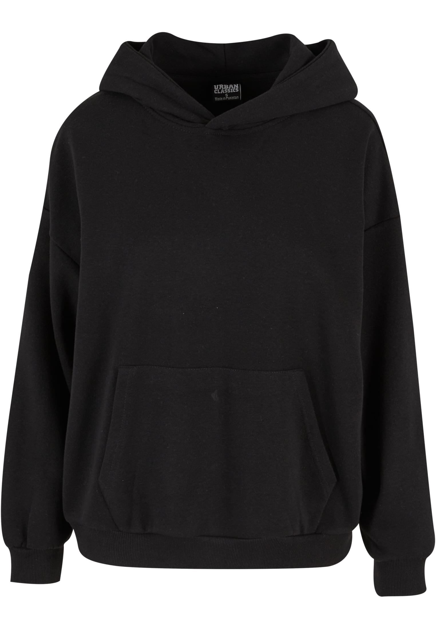 Ladies Light Terry Oversized Hoodie black 3XL - variant image 5