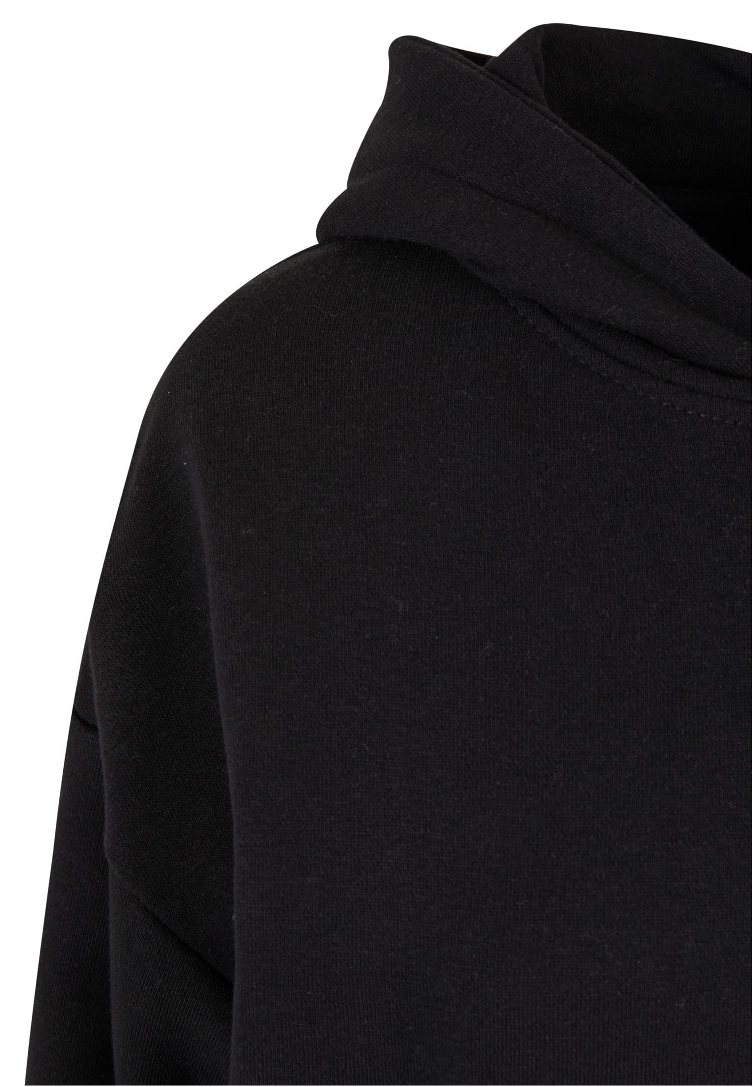 Ladies Light Terry Oversized Hoodie black 3XL - variant image 8