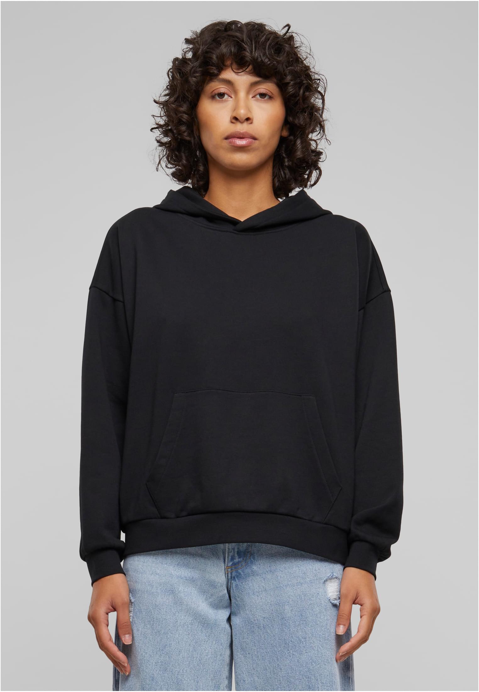 Femmes Coupe Lâche Sweat à Capuche Grande Taille 3XL noir
 - alternate variant 1