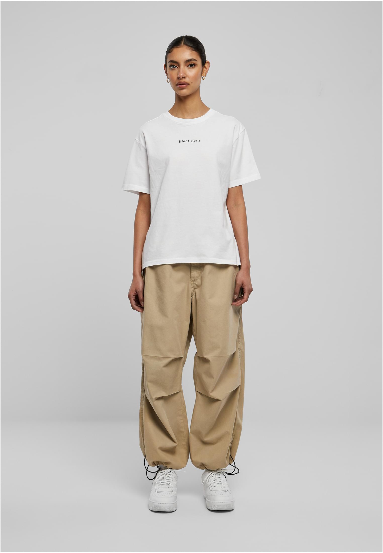 Ladies I Don't Give A Tee bianco 3XL
 - variant image 4