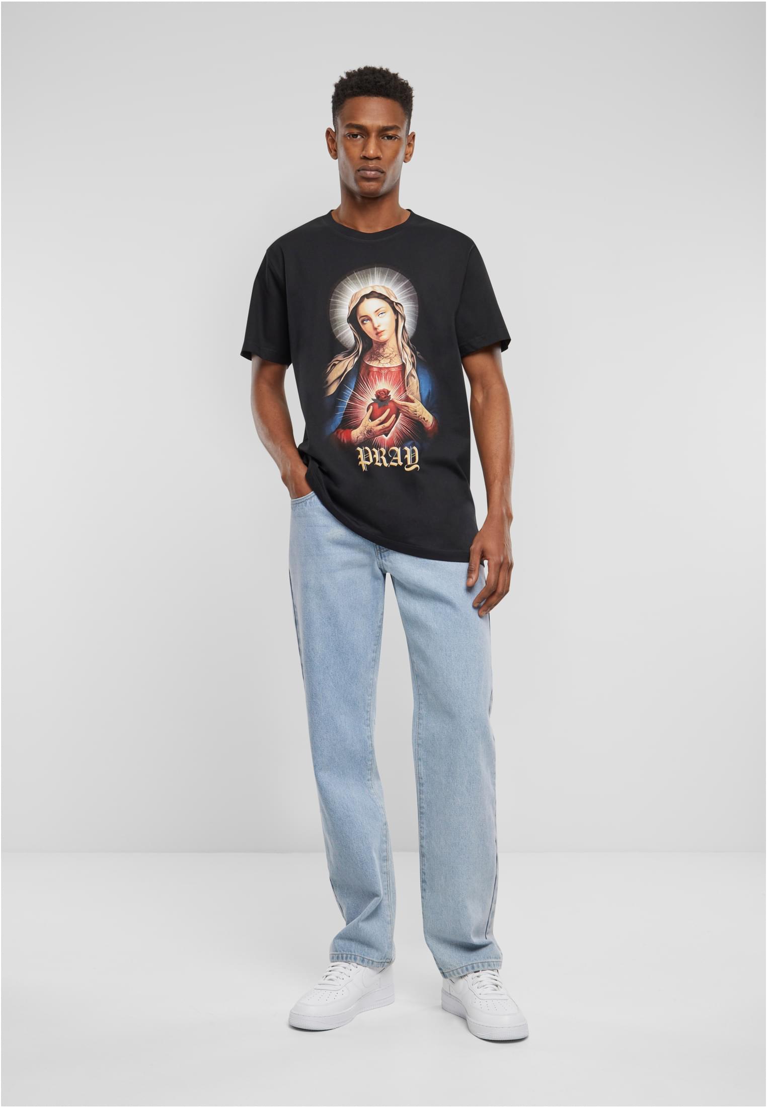 祈禱瑪利亞T恤黑色3XL
 - variant image 4