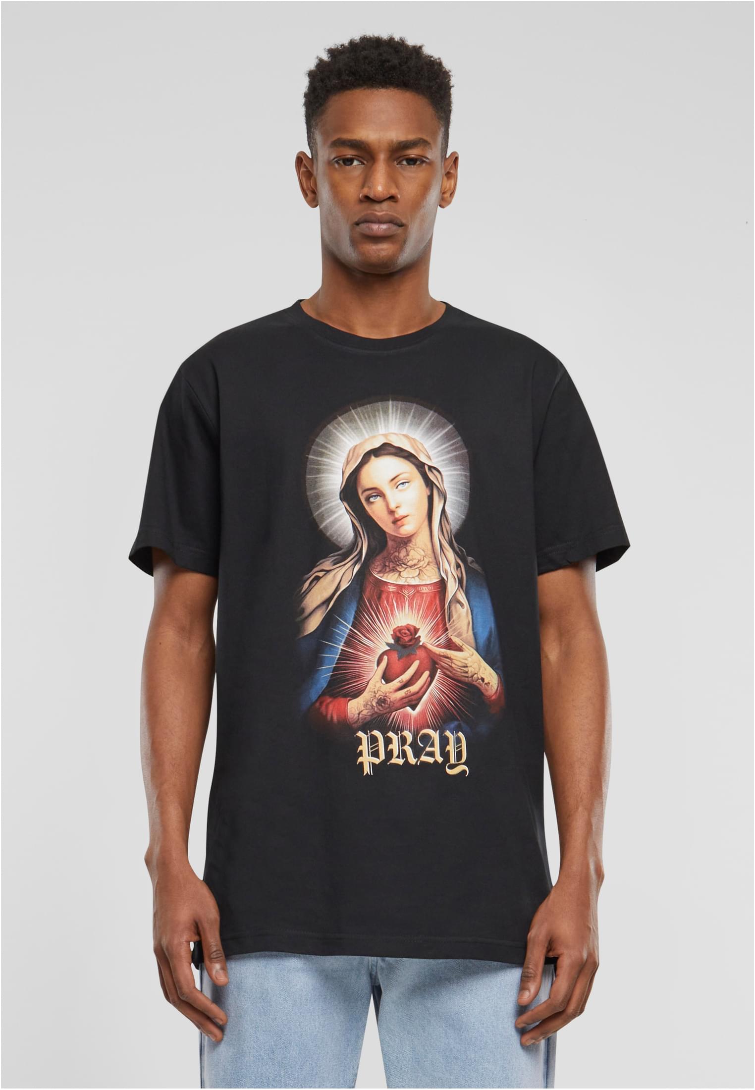 祈禱瑪利亞T恤黑色3XL
 - alternate variant 1